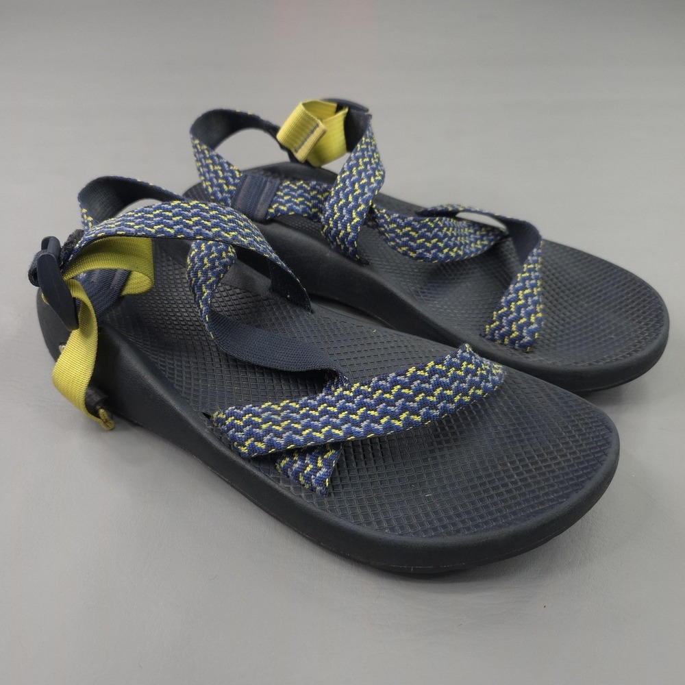 Chaco Shoes Mens Size 13 Blue Z/2 Sport Sandals Vibram Hiking Thong Buckle